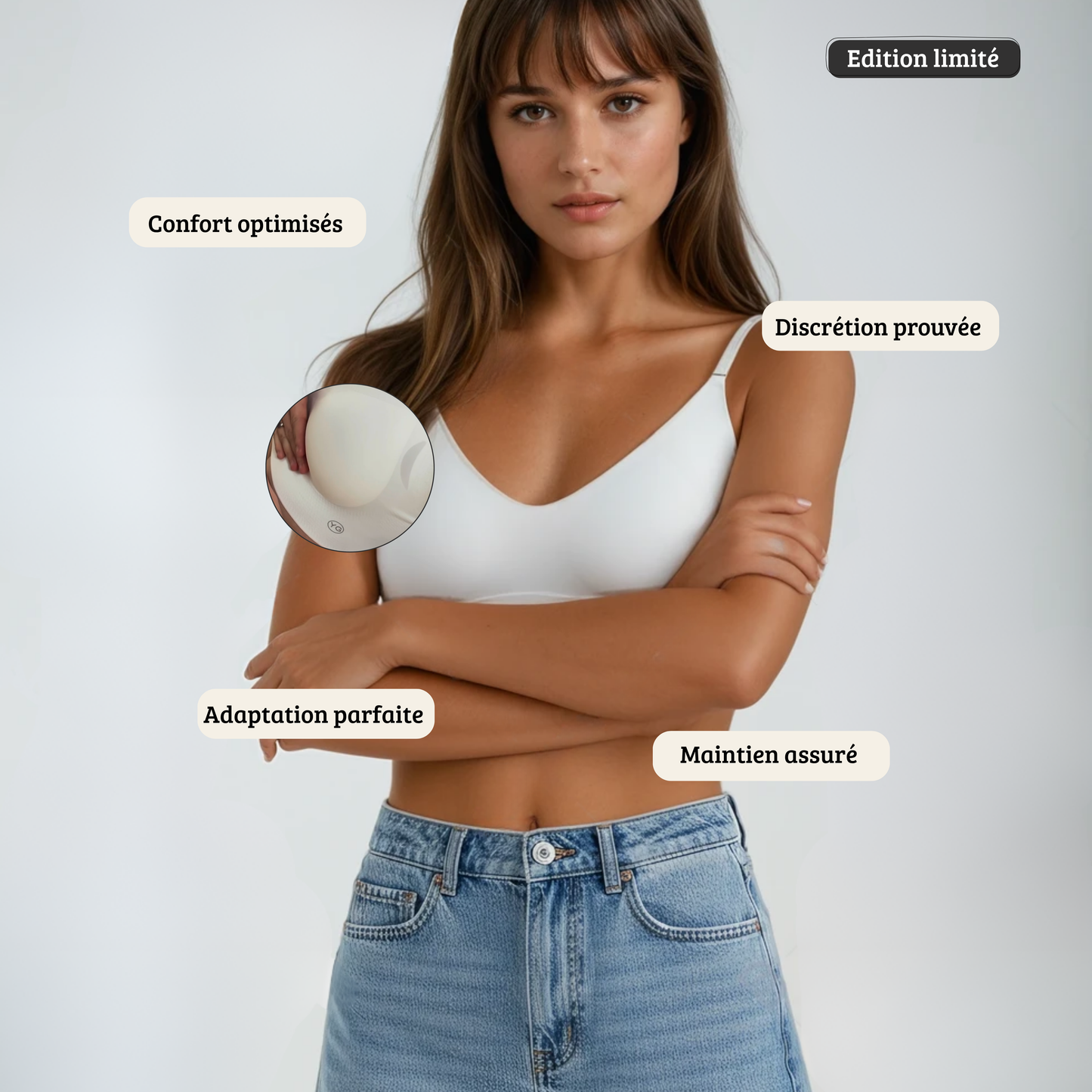 Soutien gorge invisible