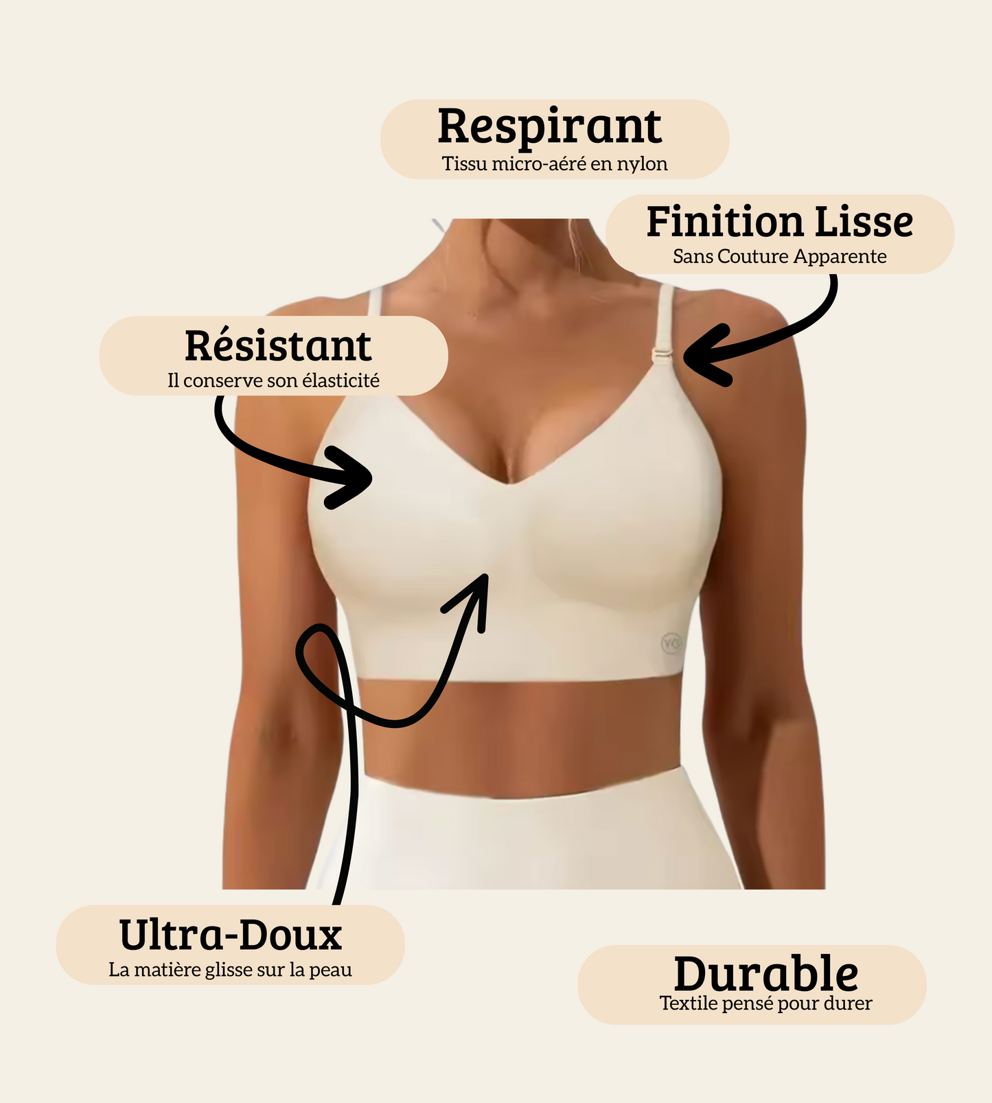 Soutien gorge invisible