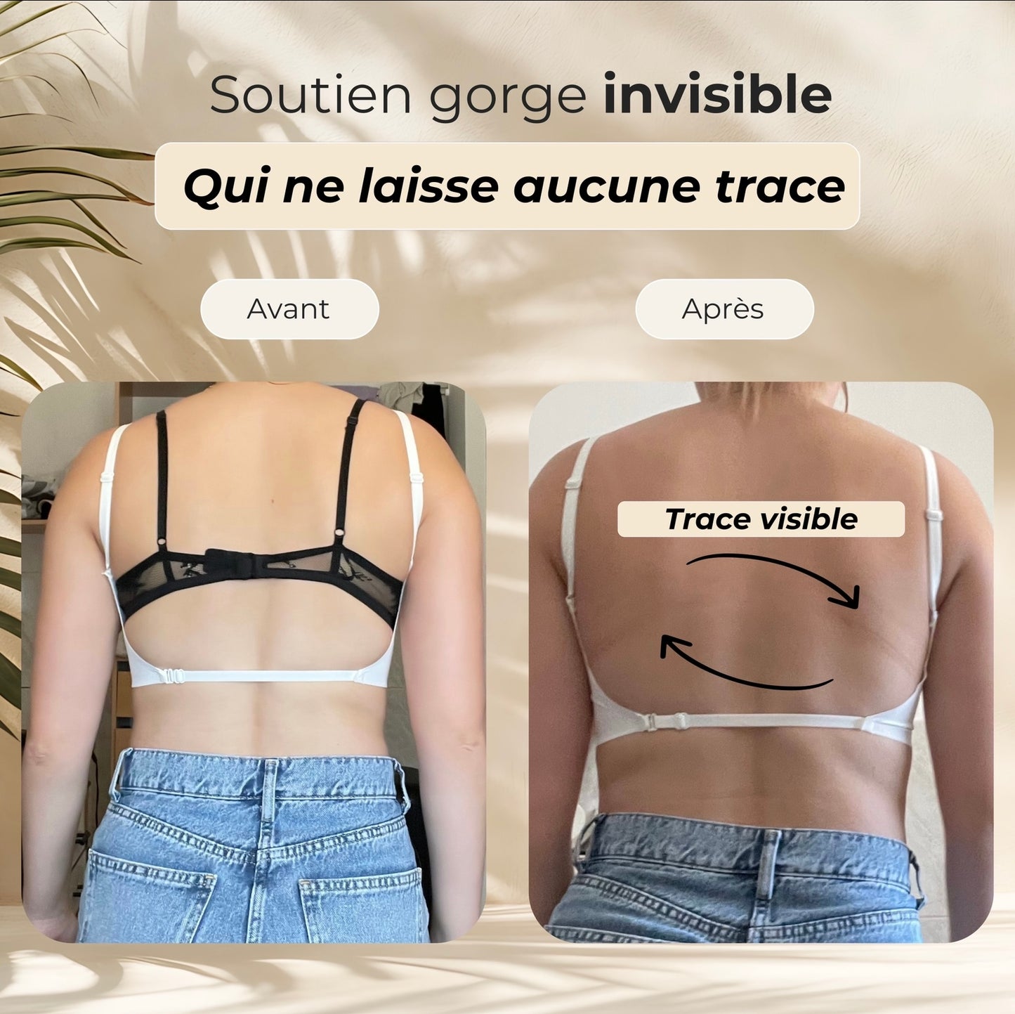 Soutien gorge invisible