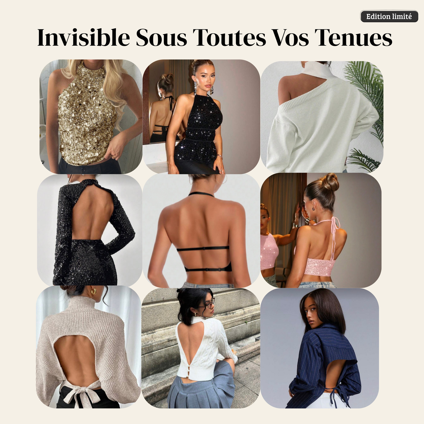 Soutien gorge invisible